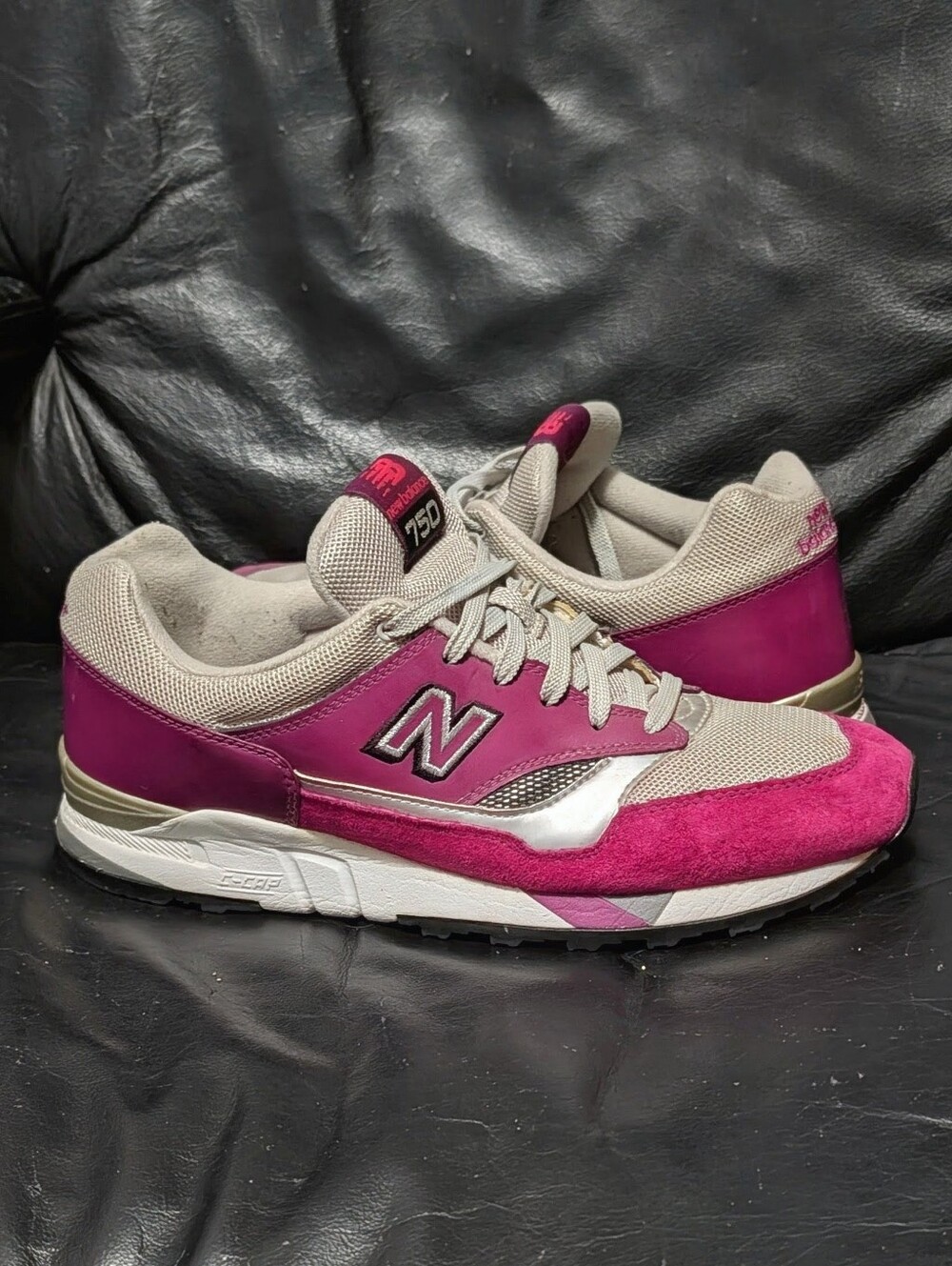 Vintage New Balance ML750 - "Royal Purple/Slate Grey" (early 2000s)